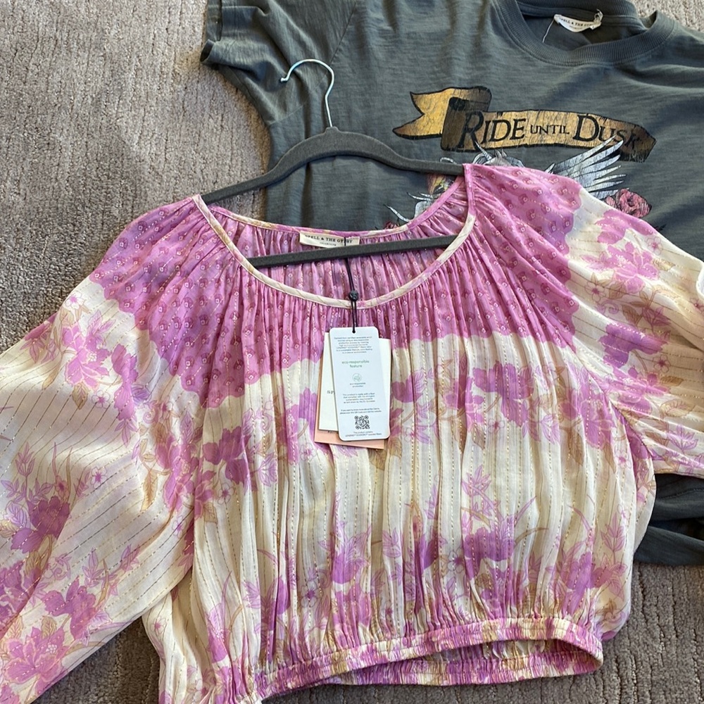 Spell Coco Lei Crop Top L